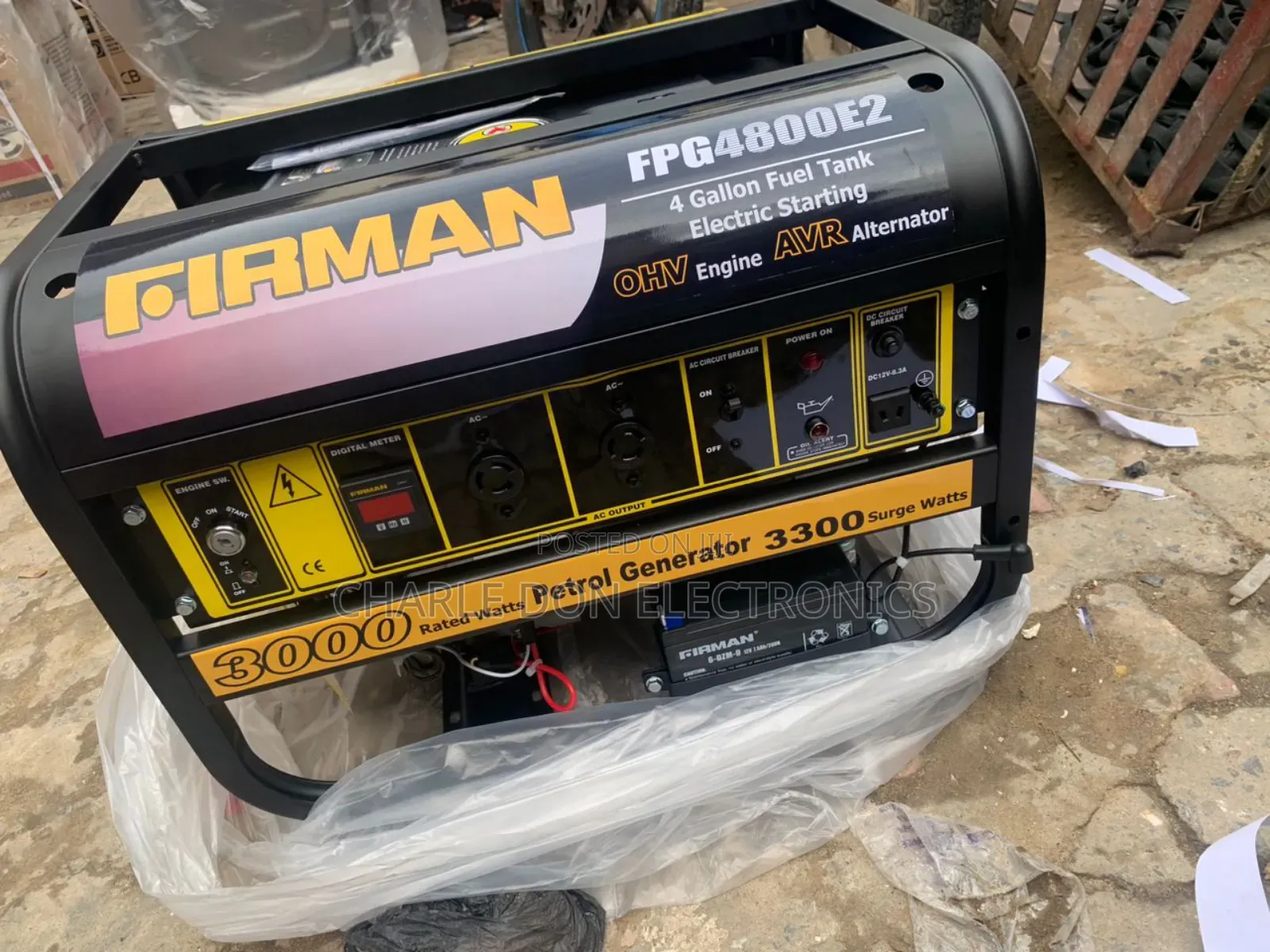 Original Fireman 4800 Petrol Generator Best Quality