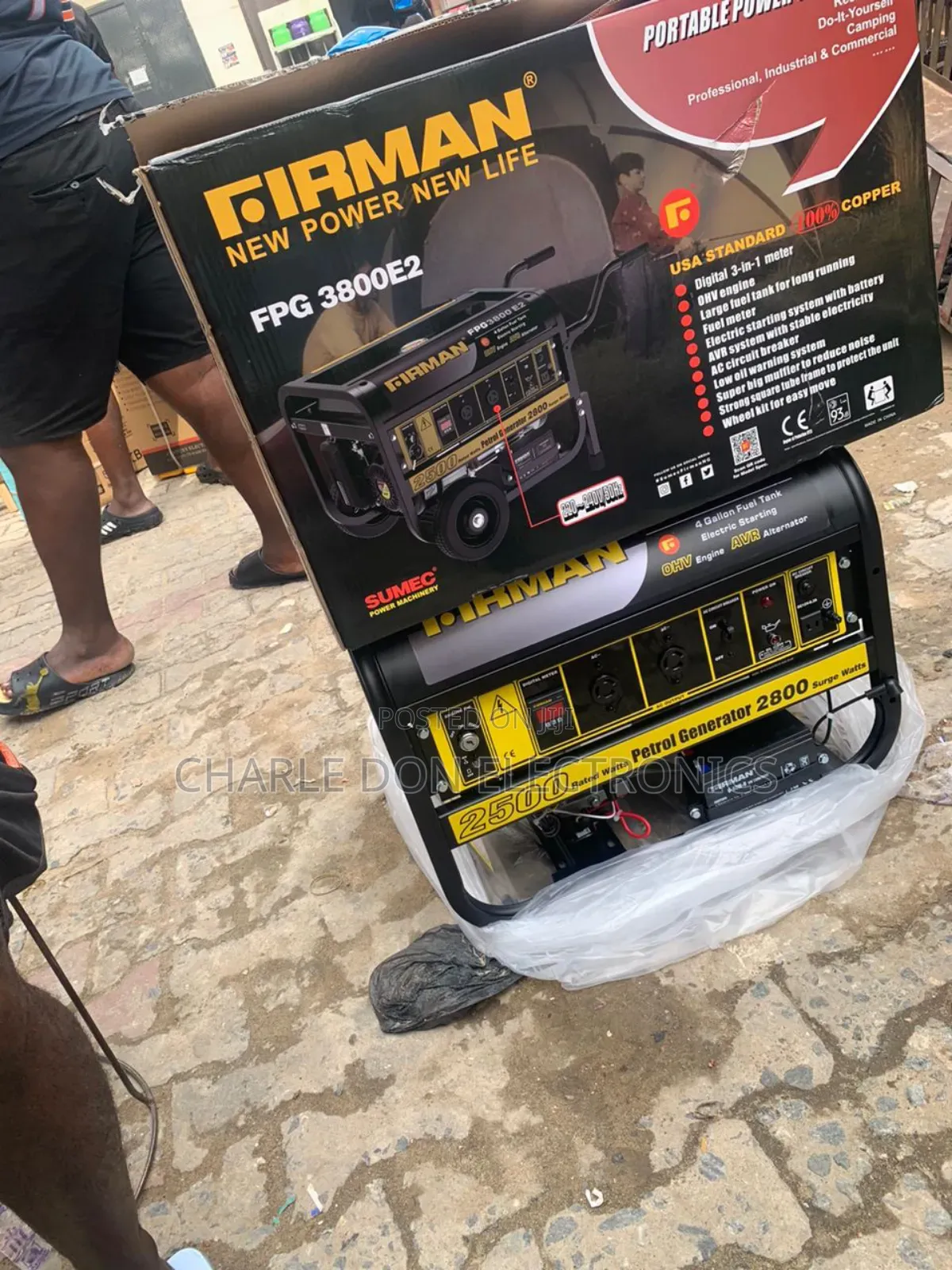 Original Fireman 4800 Petrol Generator Best Quality
