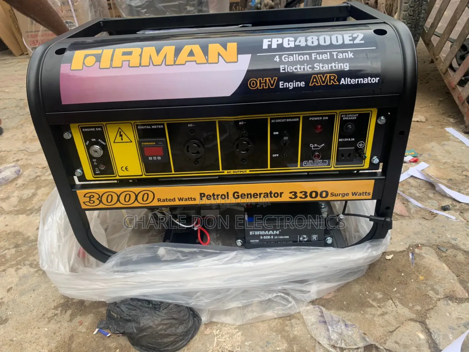 Original Fireman 4800 Petrol Generator Best Quality