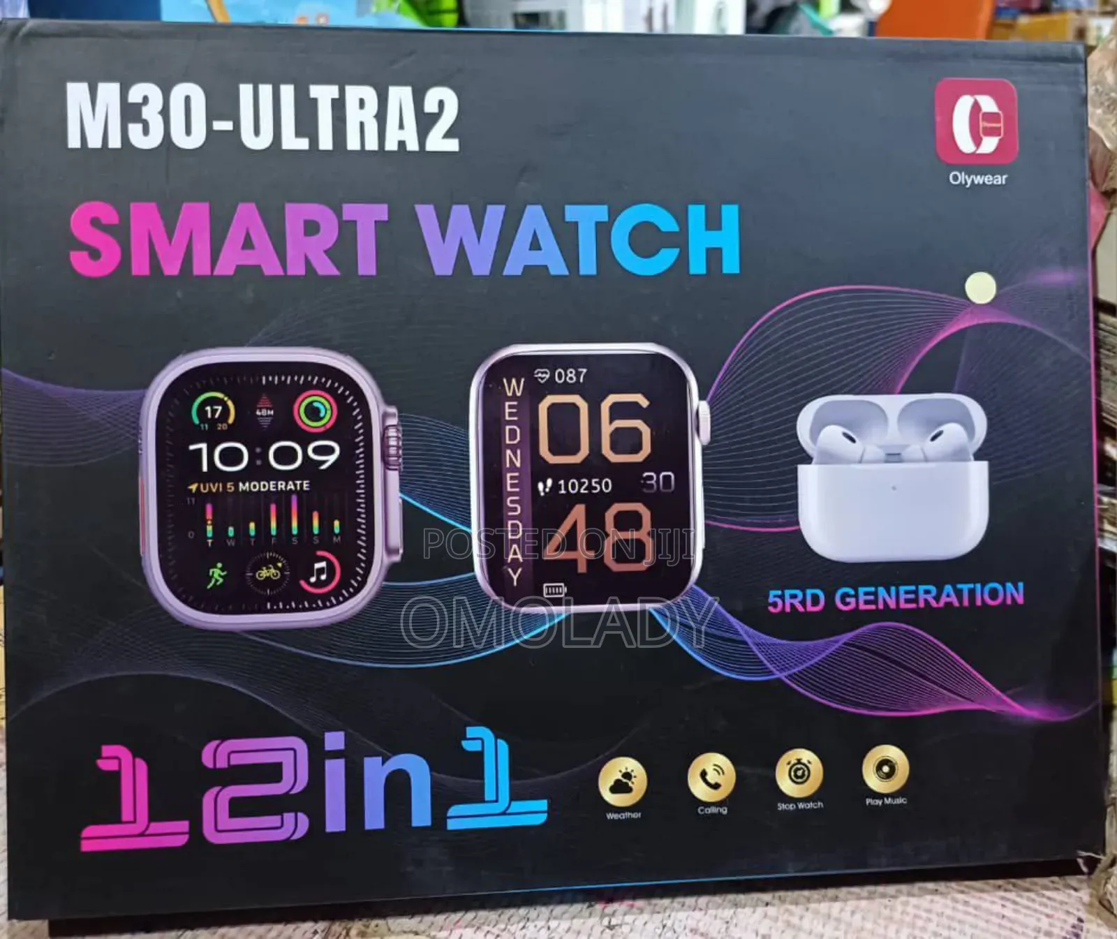 (12in1) M30 - Ultra2 Smart Watch