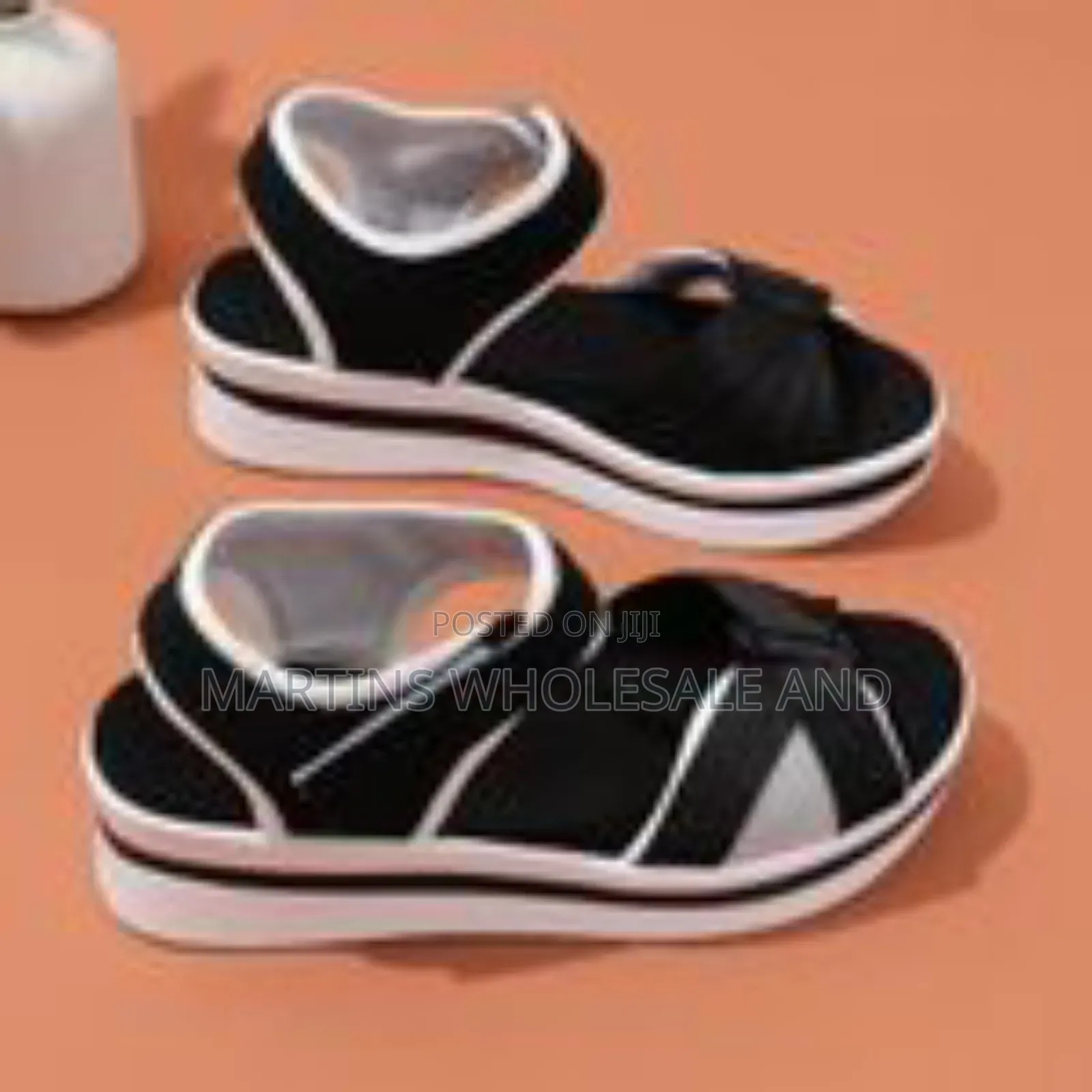 Fashion Women's Sandals With Rainbow Soles