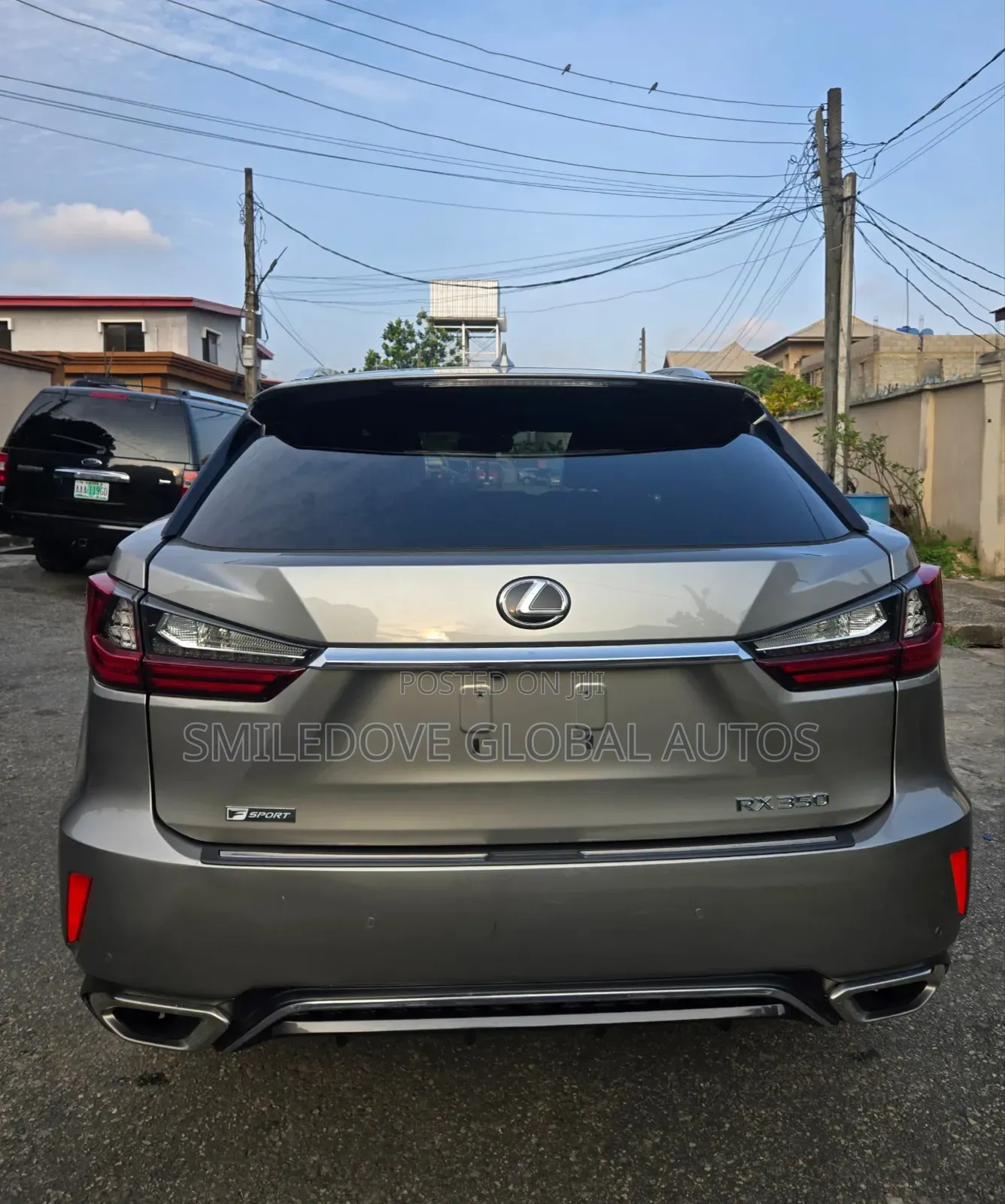 Lexus RX 350 F Sport AWD 2017 Gray