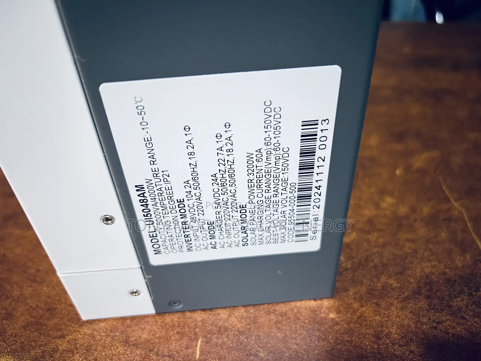 Inclusive Energy 5kva 48v Hybrid Inverter