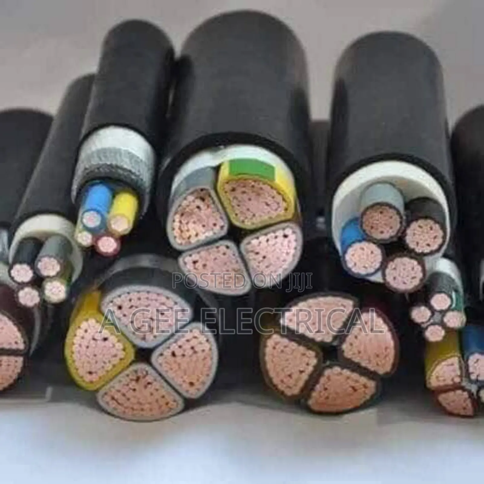All Sizes of Almond Cables
