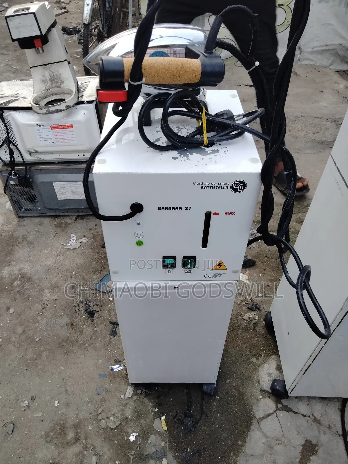Industrial Standing Professional Iron
