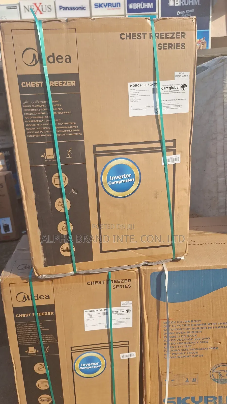 Midea 145lt Inverter Freezer
