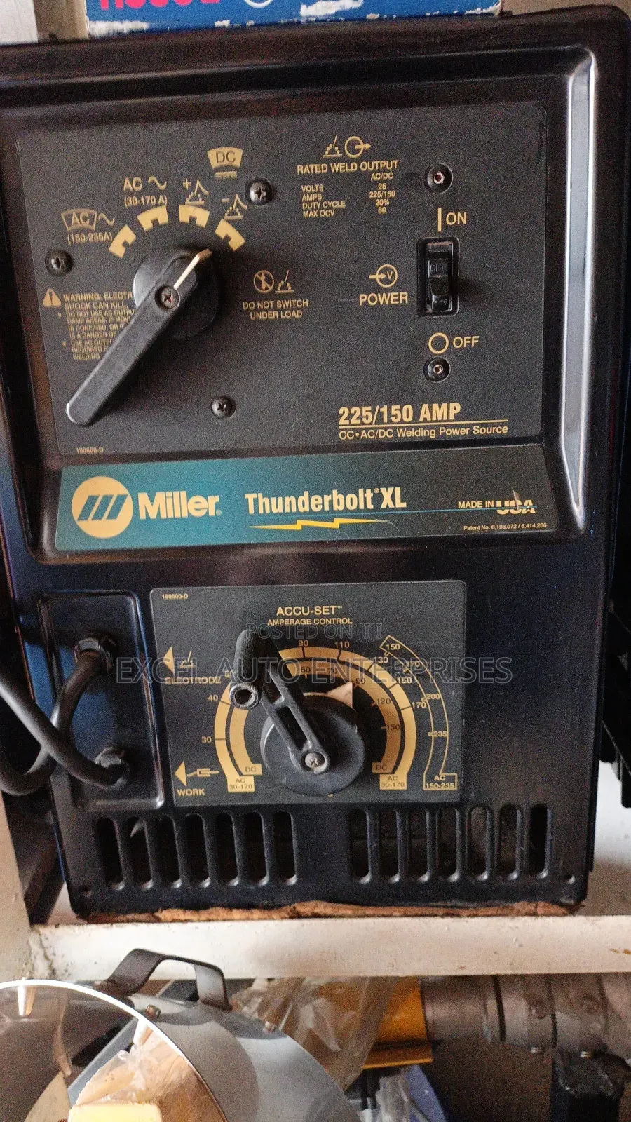 Miller Thunderbolt Xl Welding Machine (1phase)