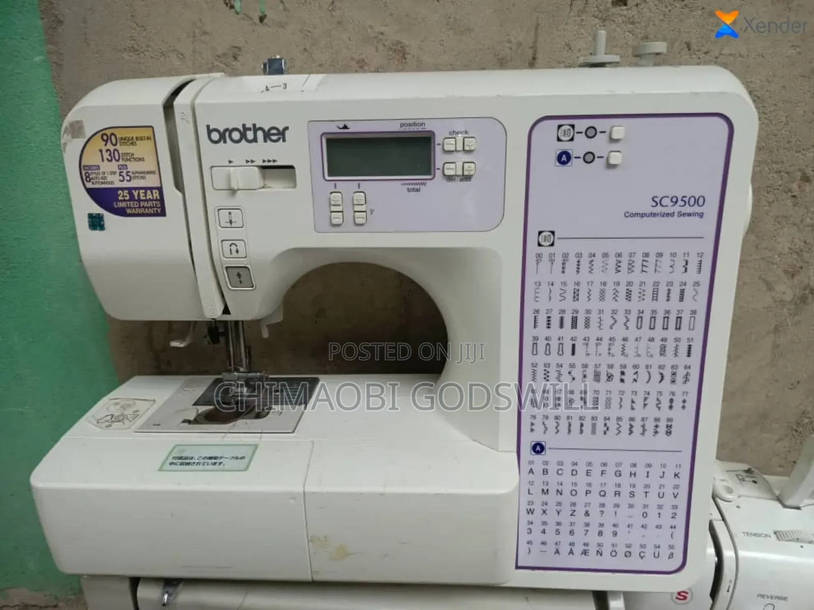 Original Multiple Designing Sewing Machine