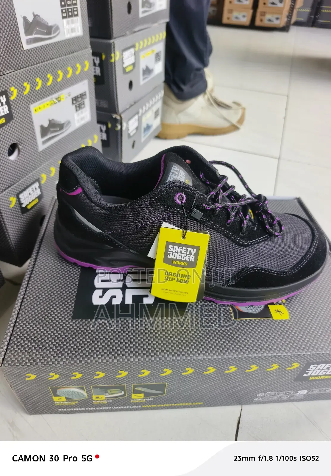 Organic Safety Jogger Shoe