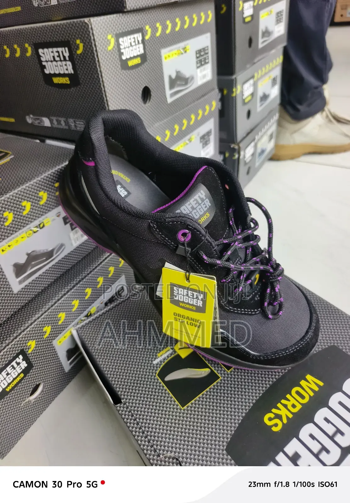 Organic Safety Jogger Shoe