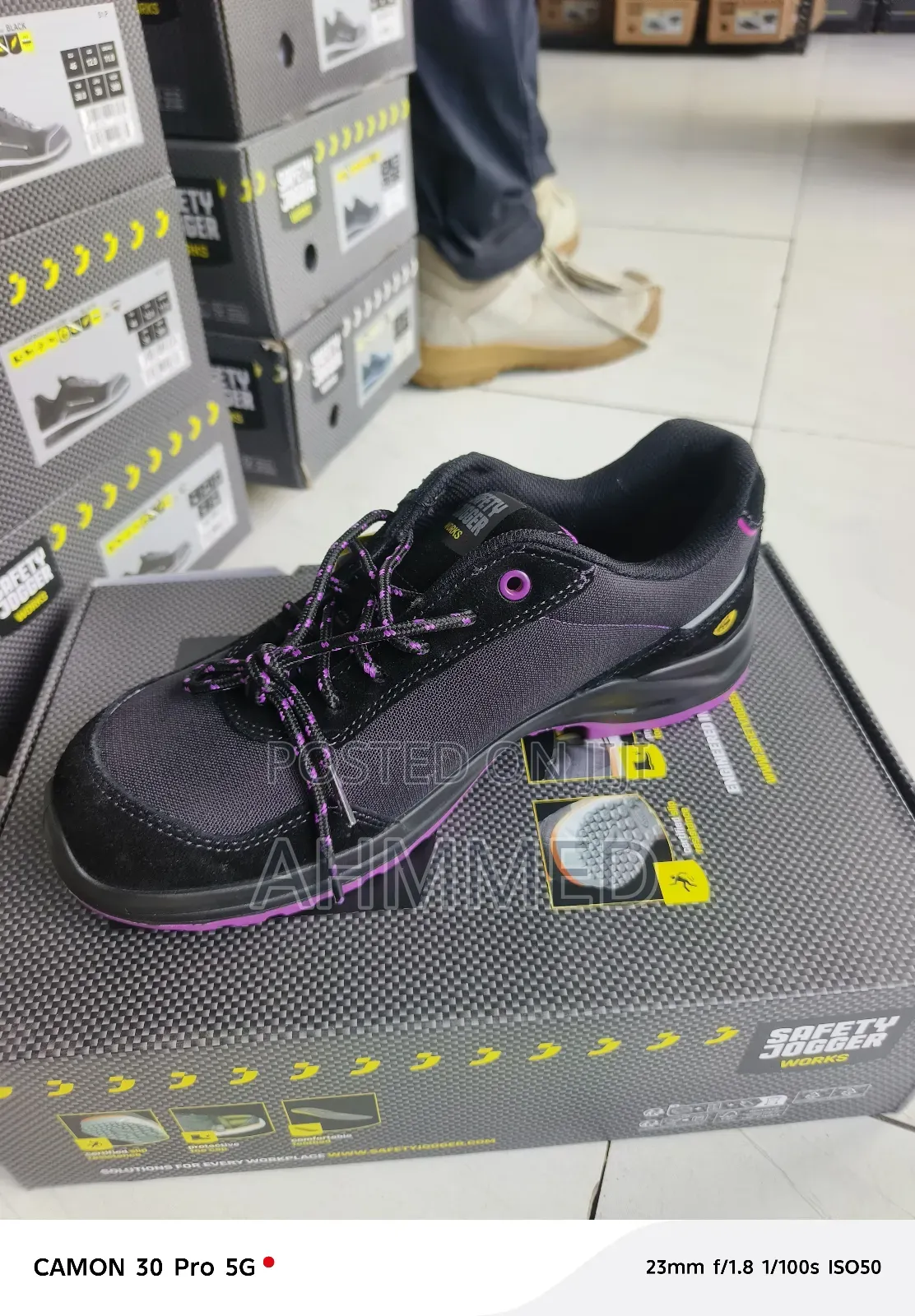 Organic Safety Jogger Shoe