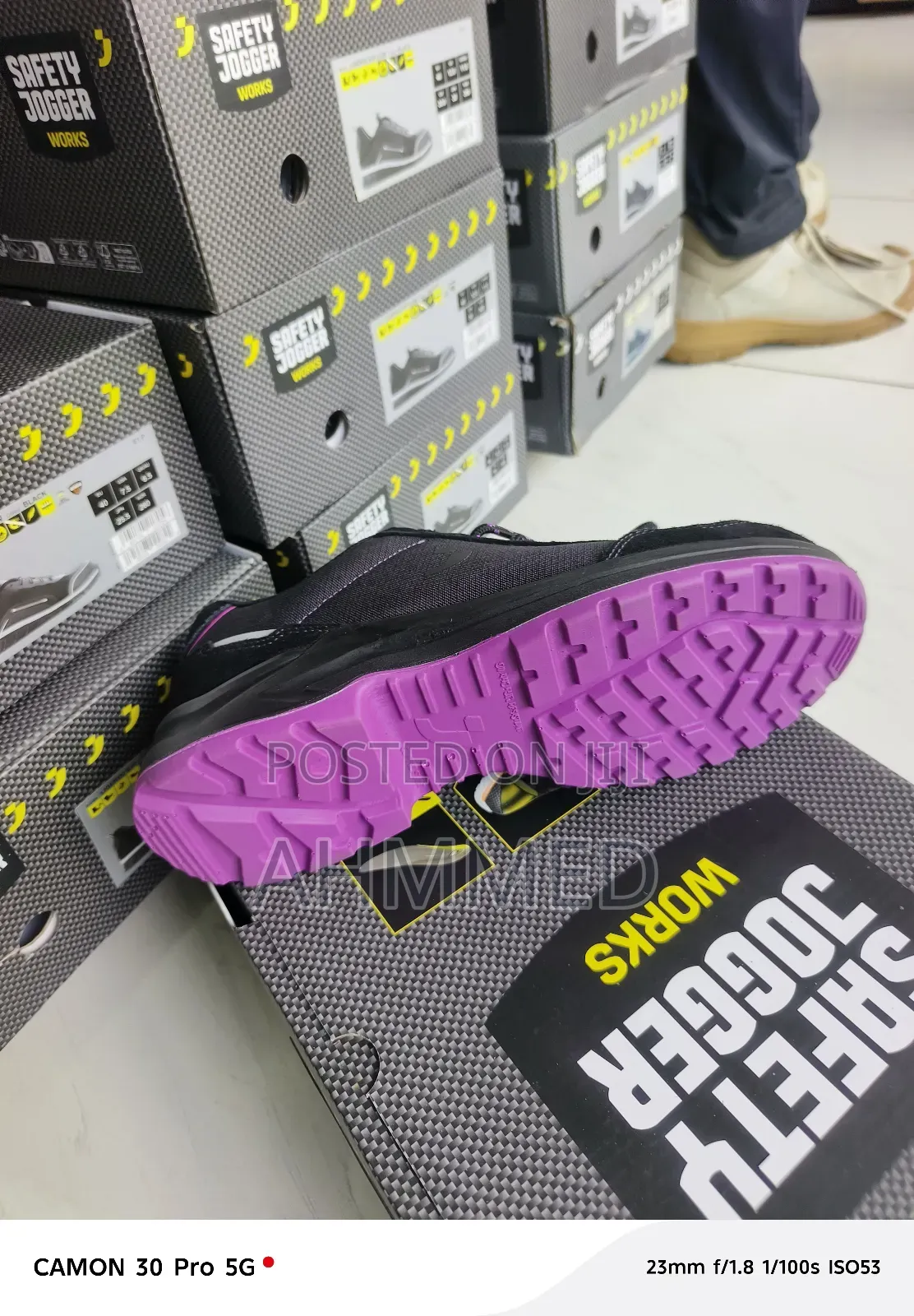 Organic Safety Jogger Shoe