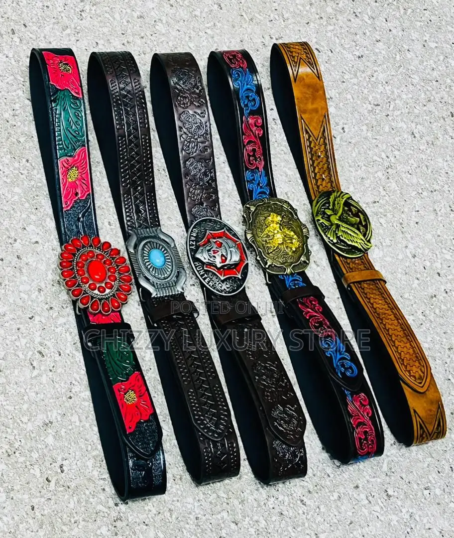 High Quality Luxury Men Genuine Leather Belt