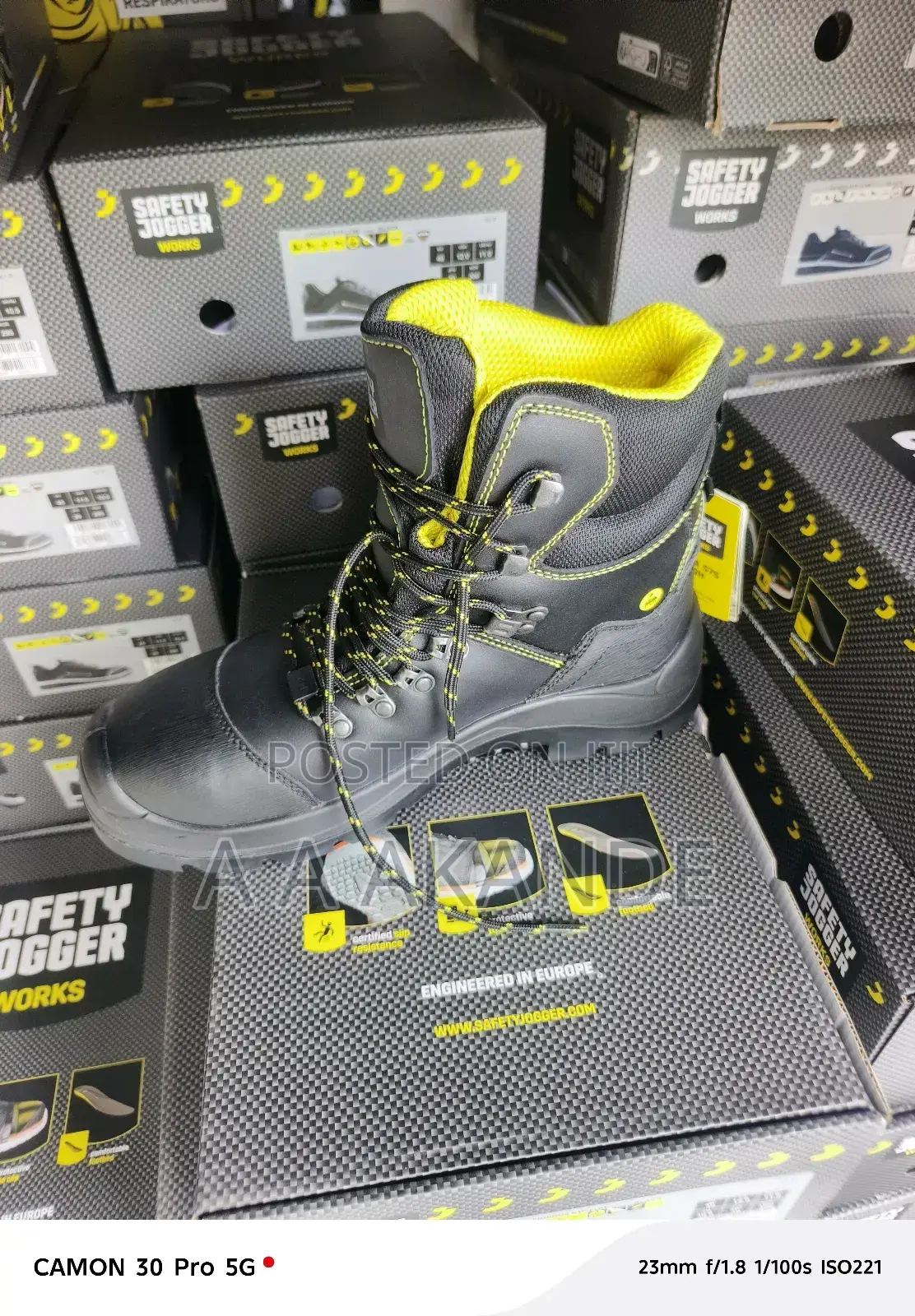 Safety Jogger Boot Gora S7s High