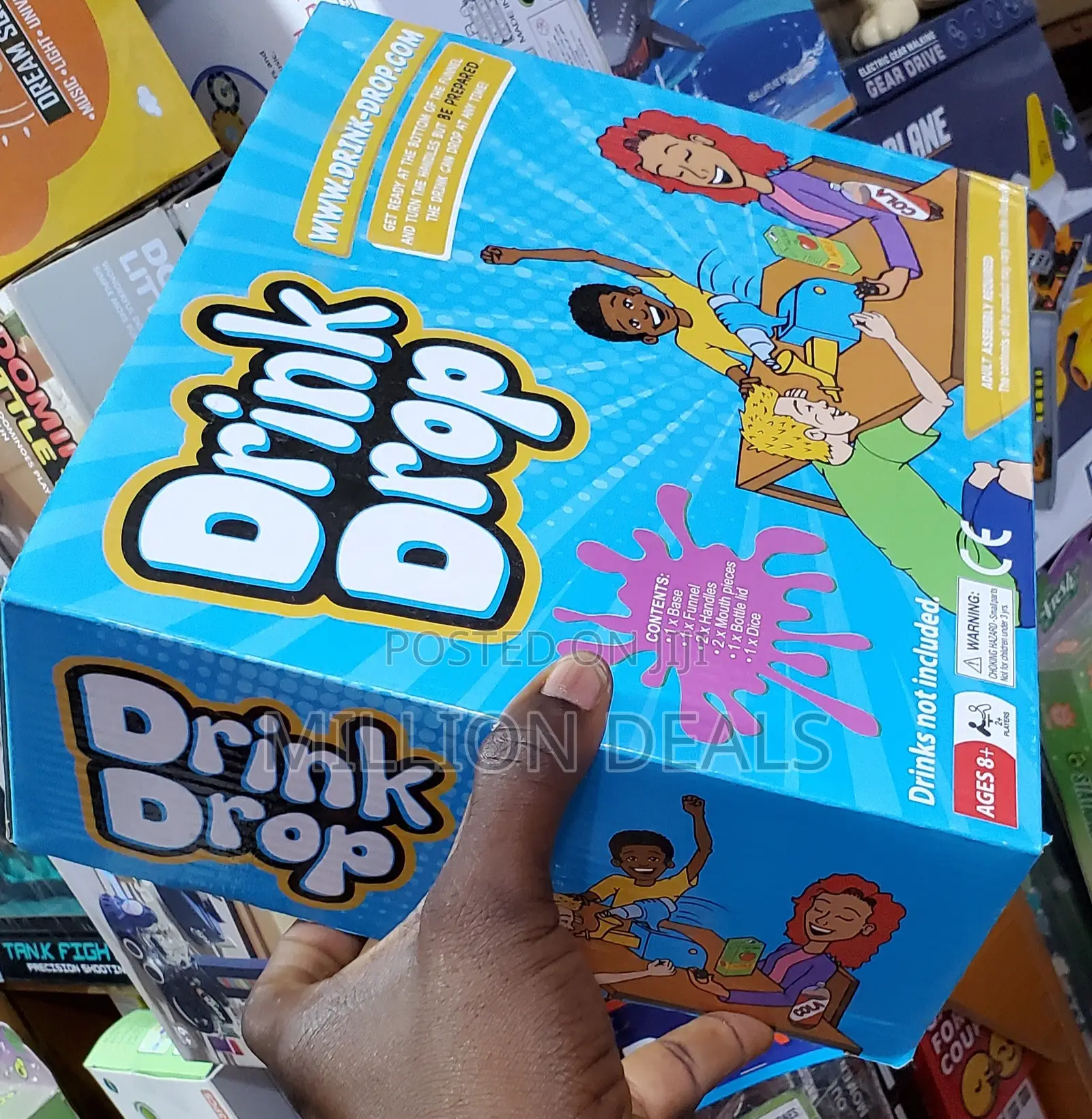 Drink Drop Game Adult Drinking Party Dinner Toy Birthday