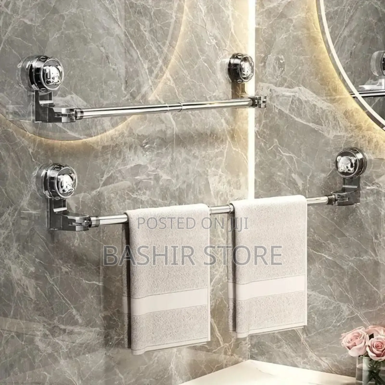 Suction Cup Towel Bar,