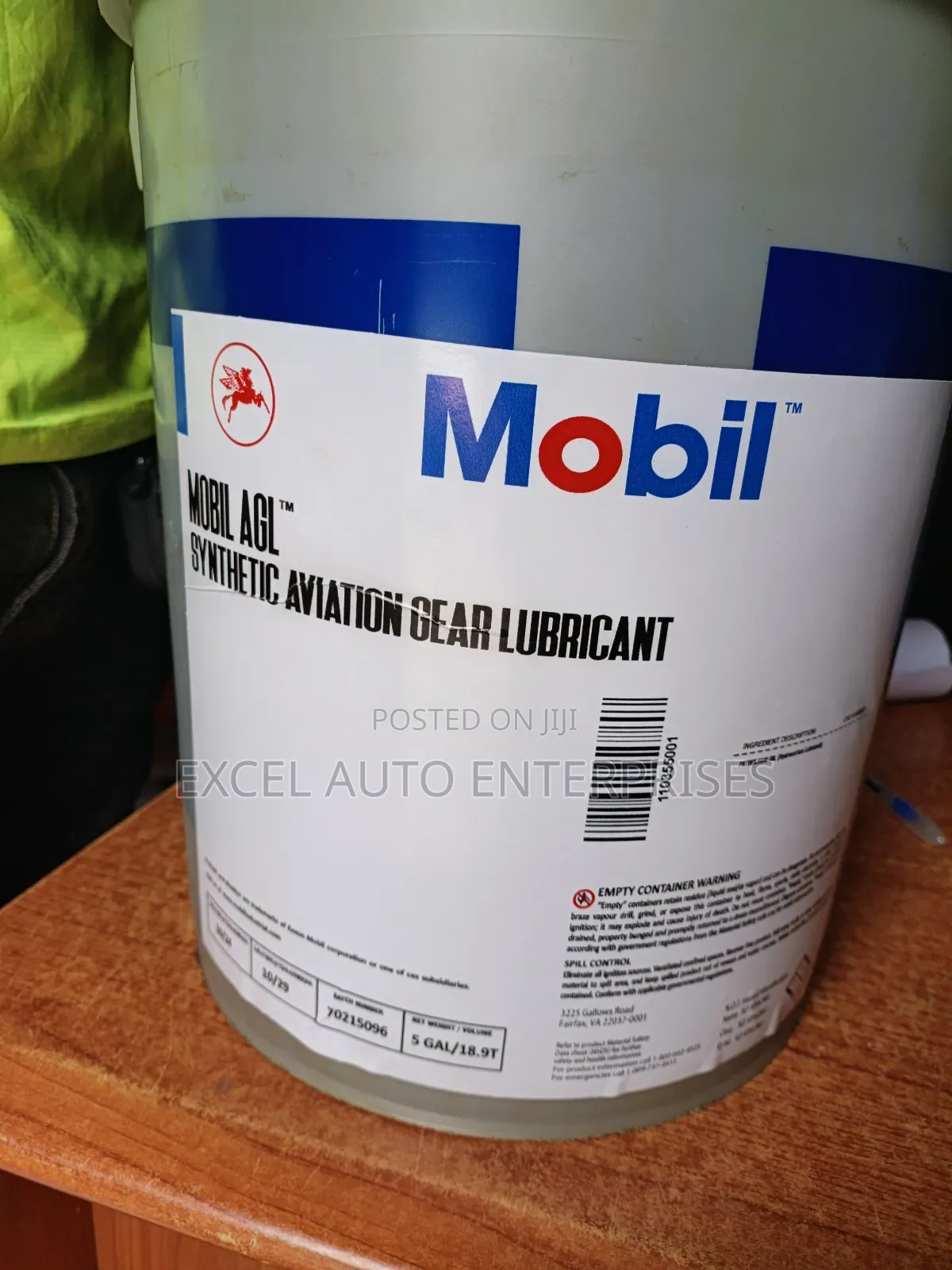 Mobil Agl Synthetic Aviation Gear Lubricant