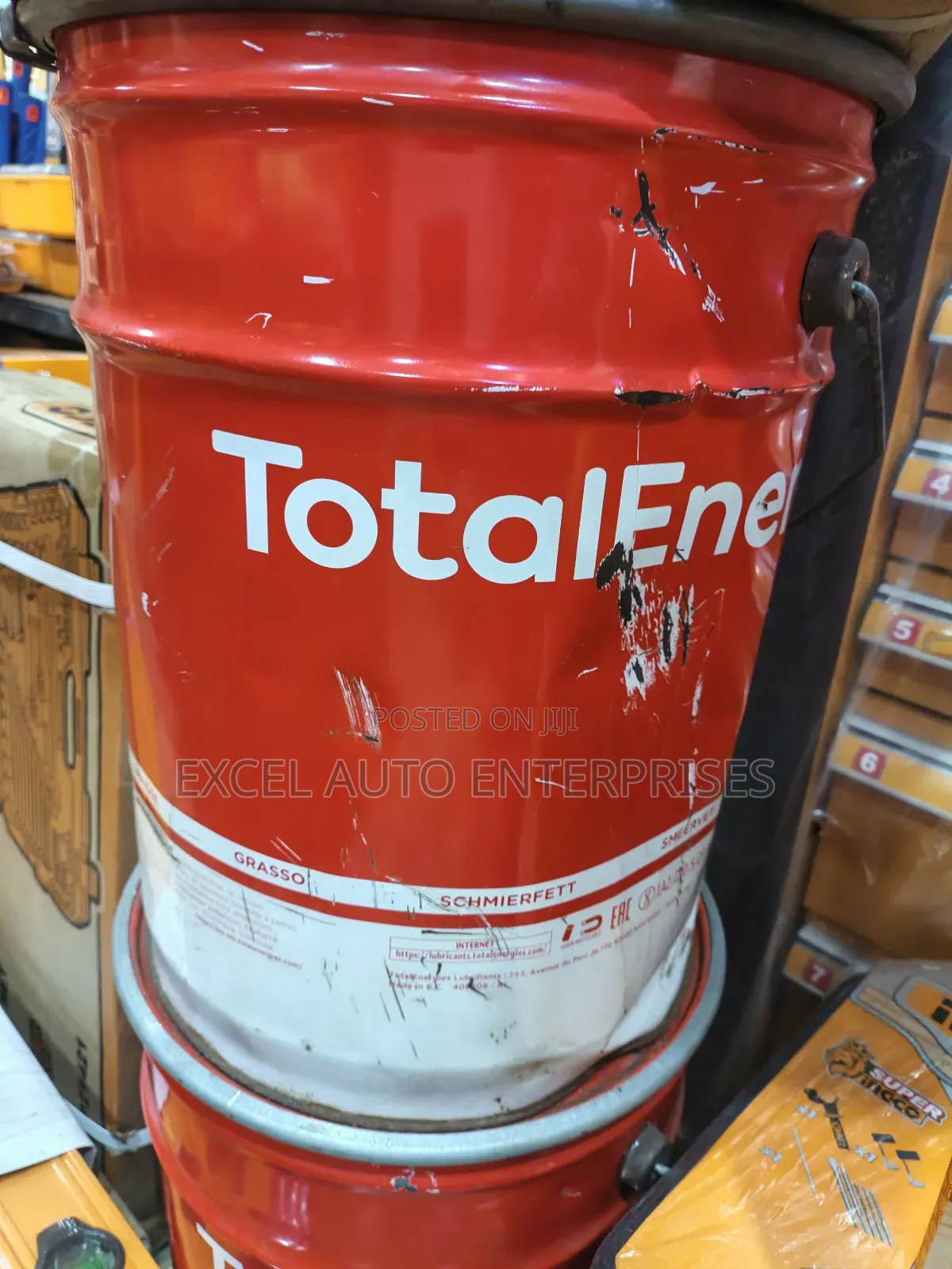 Total Energies Grease Mobilux Ep2 18kg
