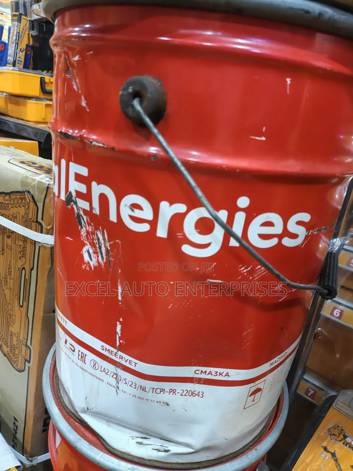 Total Energies Grease Mobilux Ep2 18kg