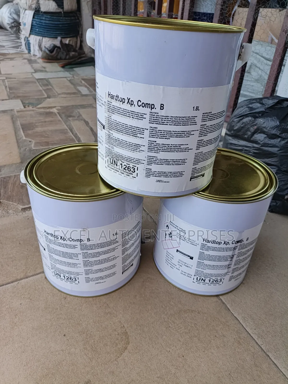 Jotun Hardtop Midcoat Marine Paint (A B Components)
