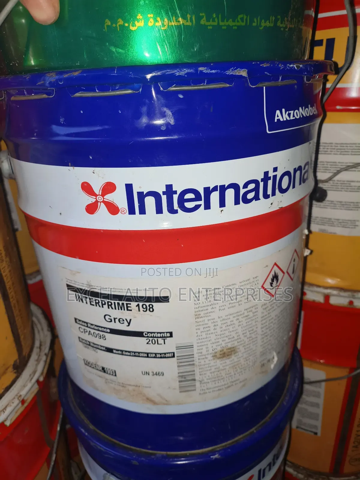 International Marine Paint Interprime 198 (A and B Components)