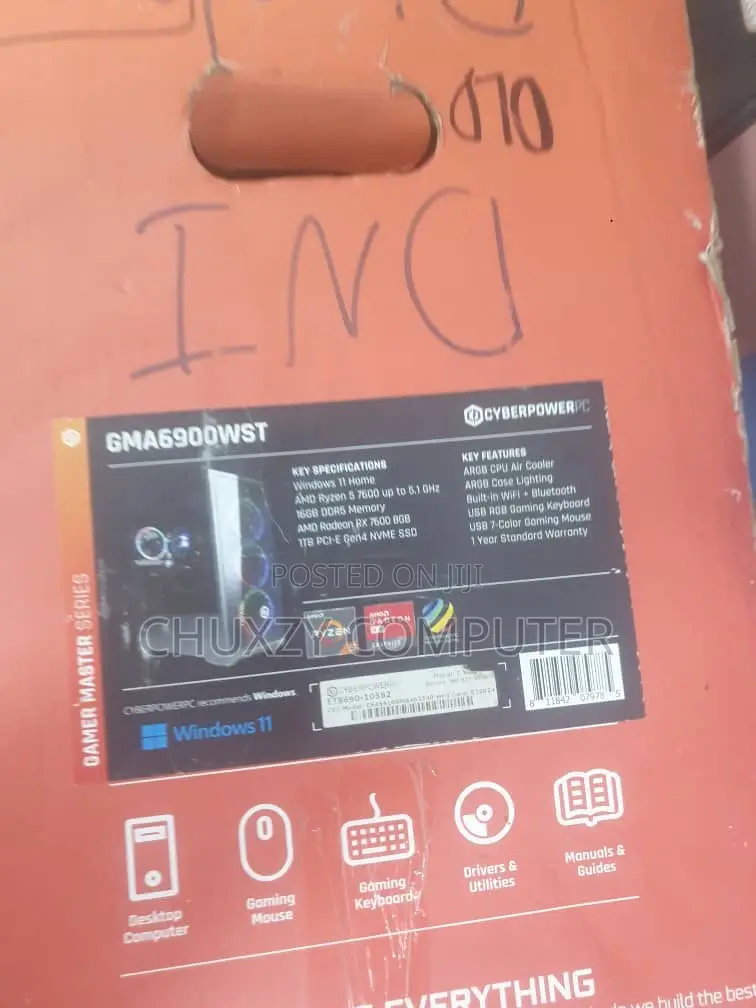 New CyberpowerPC AMD Ryzen 5 Configurator 16GB AMD Ryzen 5 SSD 1T