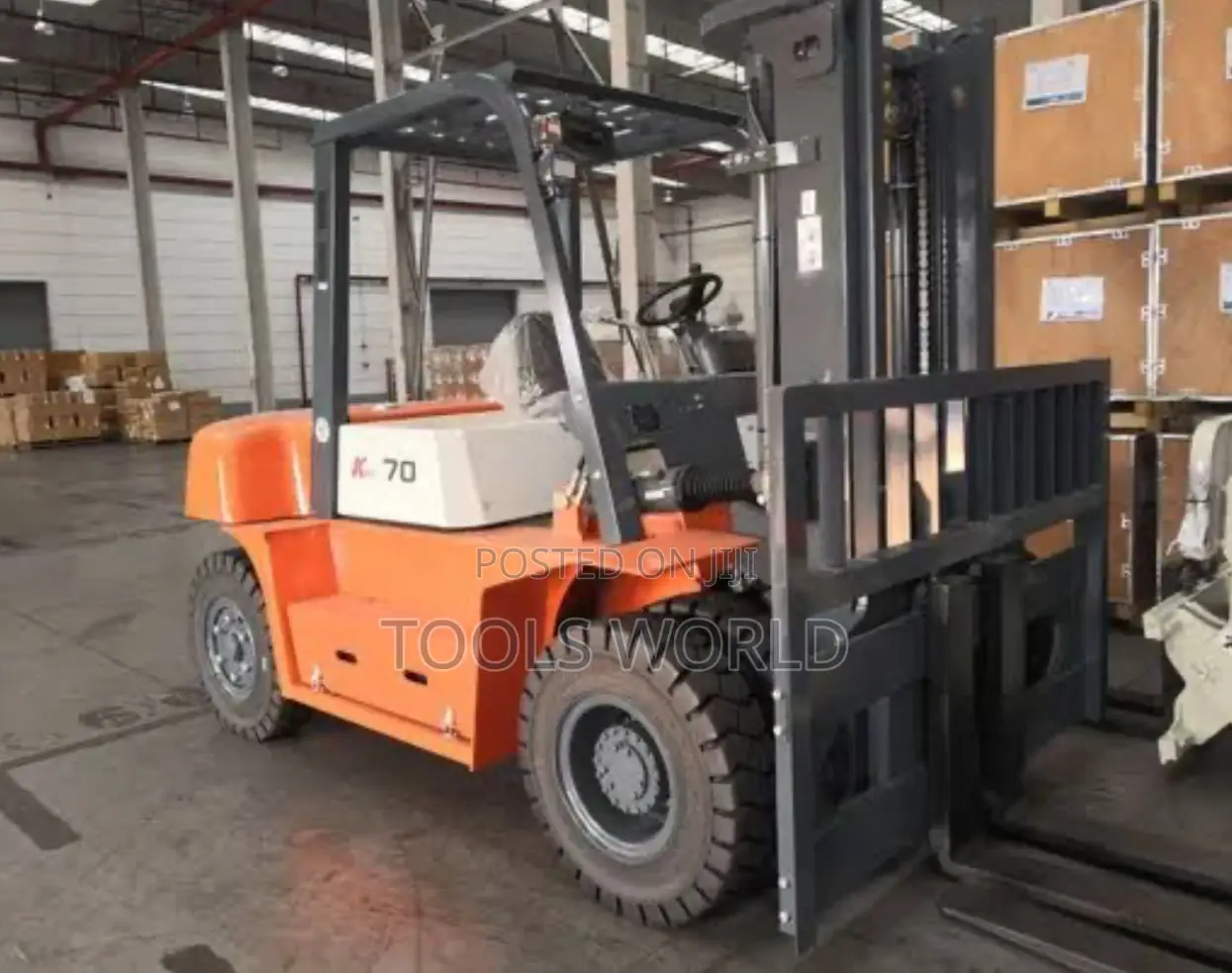 Heavy-Duty Heli Cpcd50 Diesel Forklift 5t for Warehouse Use
