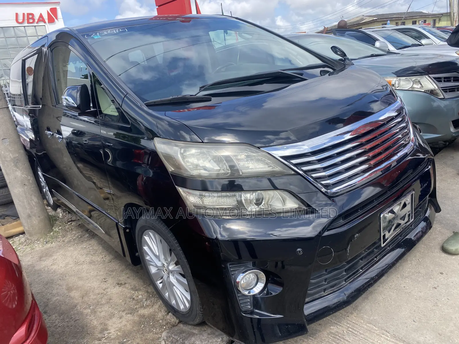 Toyota Vellfire 2013 Black