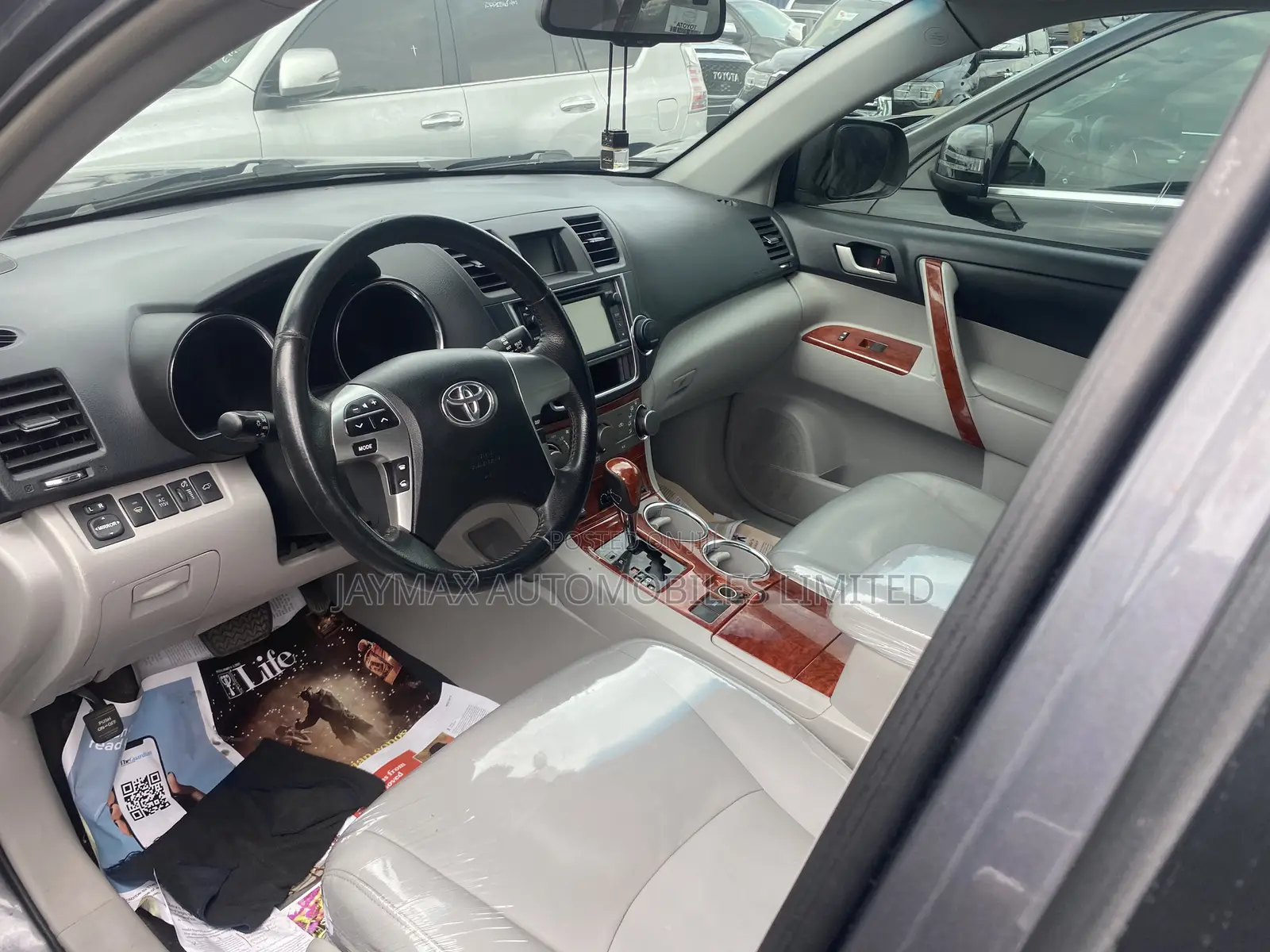 Toyota Highlander Limited 3.5L 2WD 2013 Gray