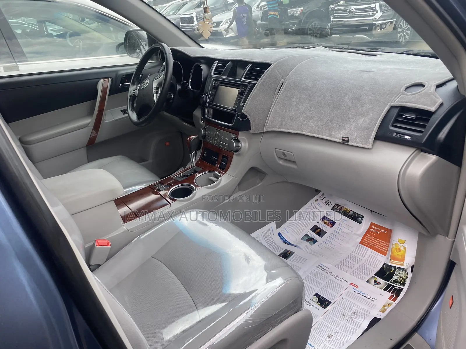 Toyota Highlander Limited 3.5l 4WD 2013 Blue