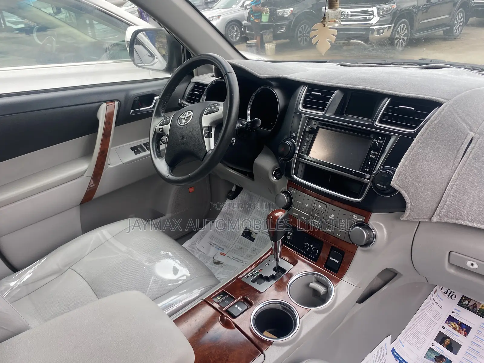 Toyota Highlander Limited 3.5l 4WD 2013 Blue