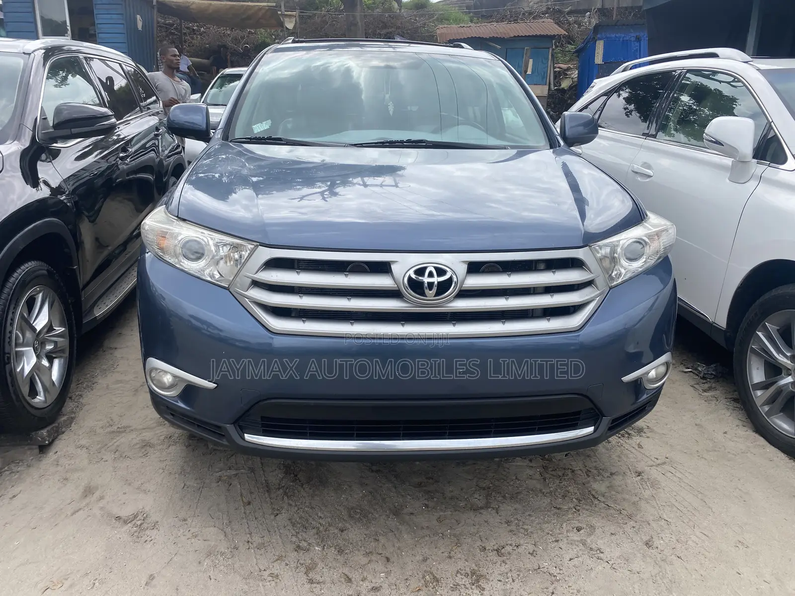 Toyota Highlander Limited 3.5l 4WD 2013 Blue