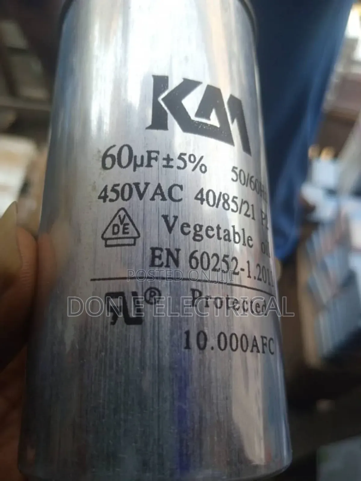 60uf +5 450v Ac Capacitor