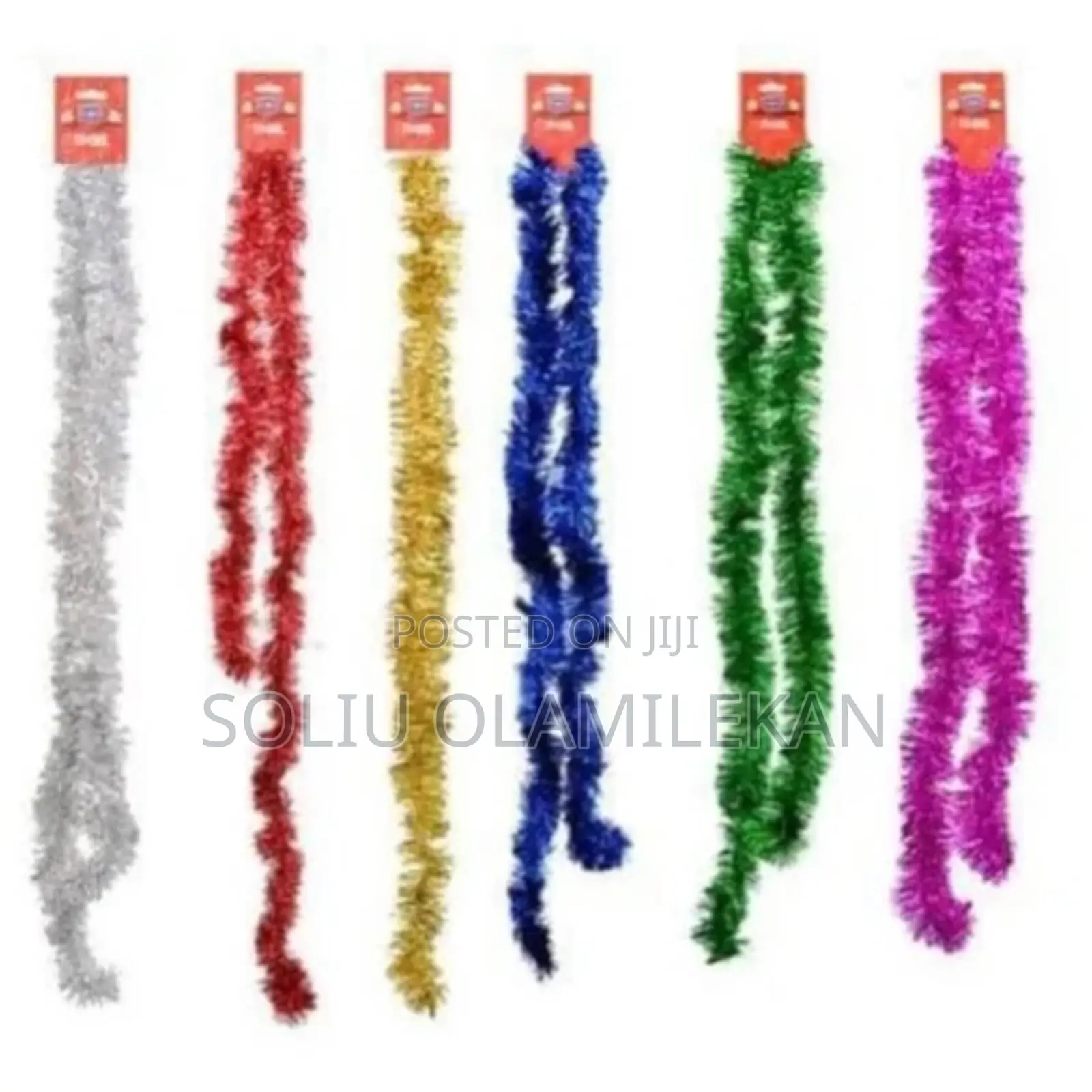 12pcs Tinsel For Christmas And Holiday Decoration