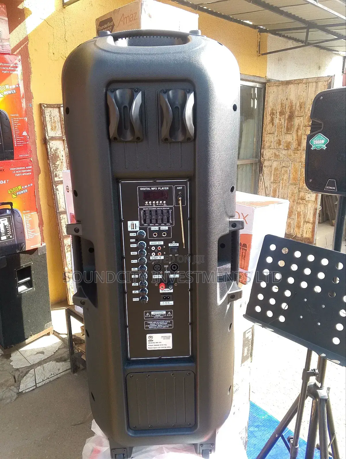 Worldking 15000w Heavy Duty Public Addressing System.