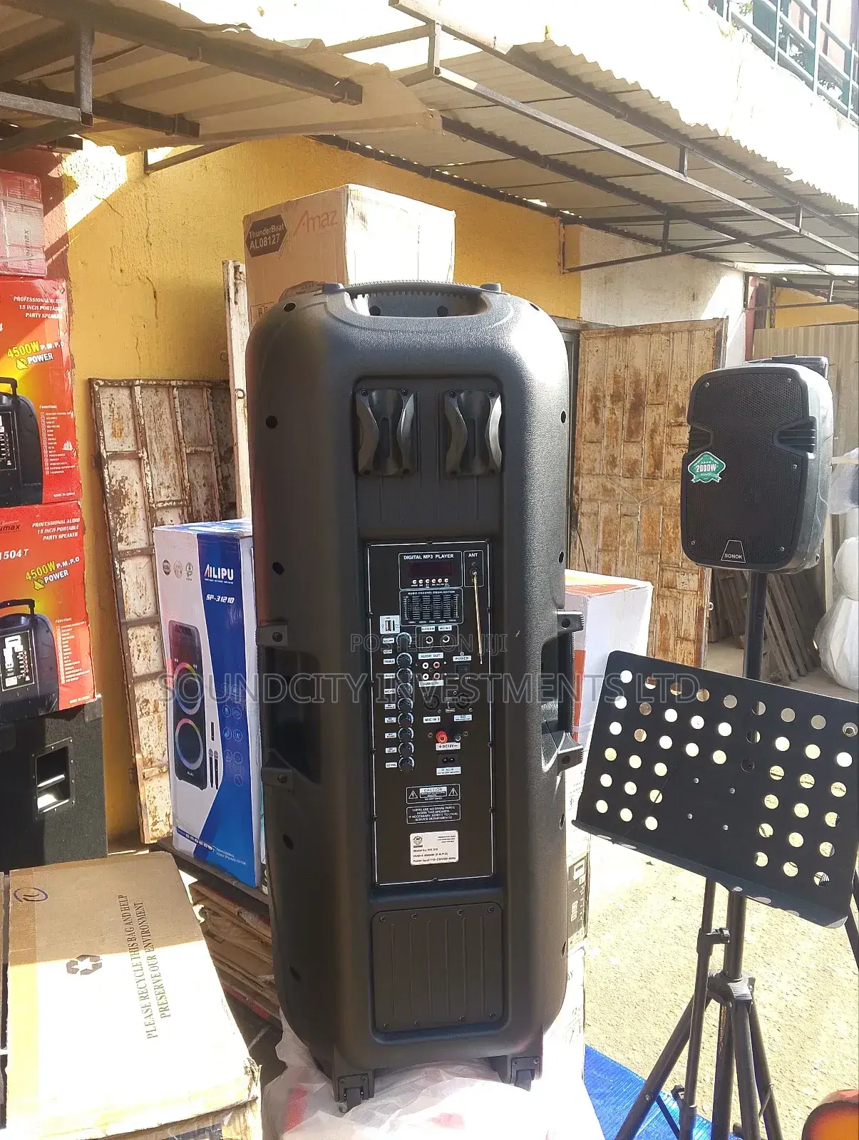 Worldking 15000w Heavy Duty Public Addressing System.