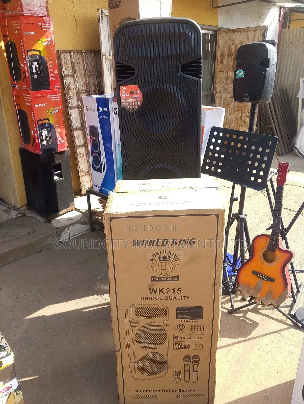 Worldking 15000w Heavy Duty Public Addressing System.