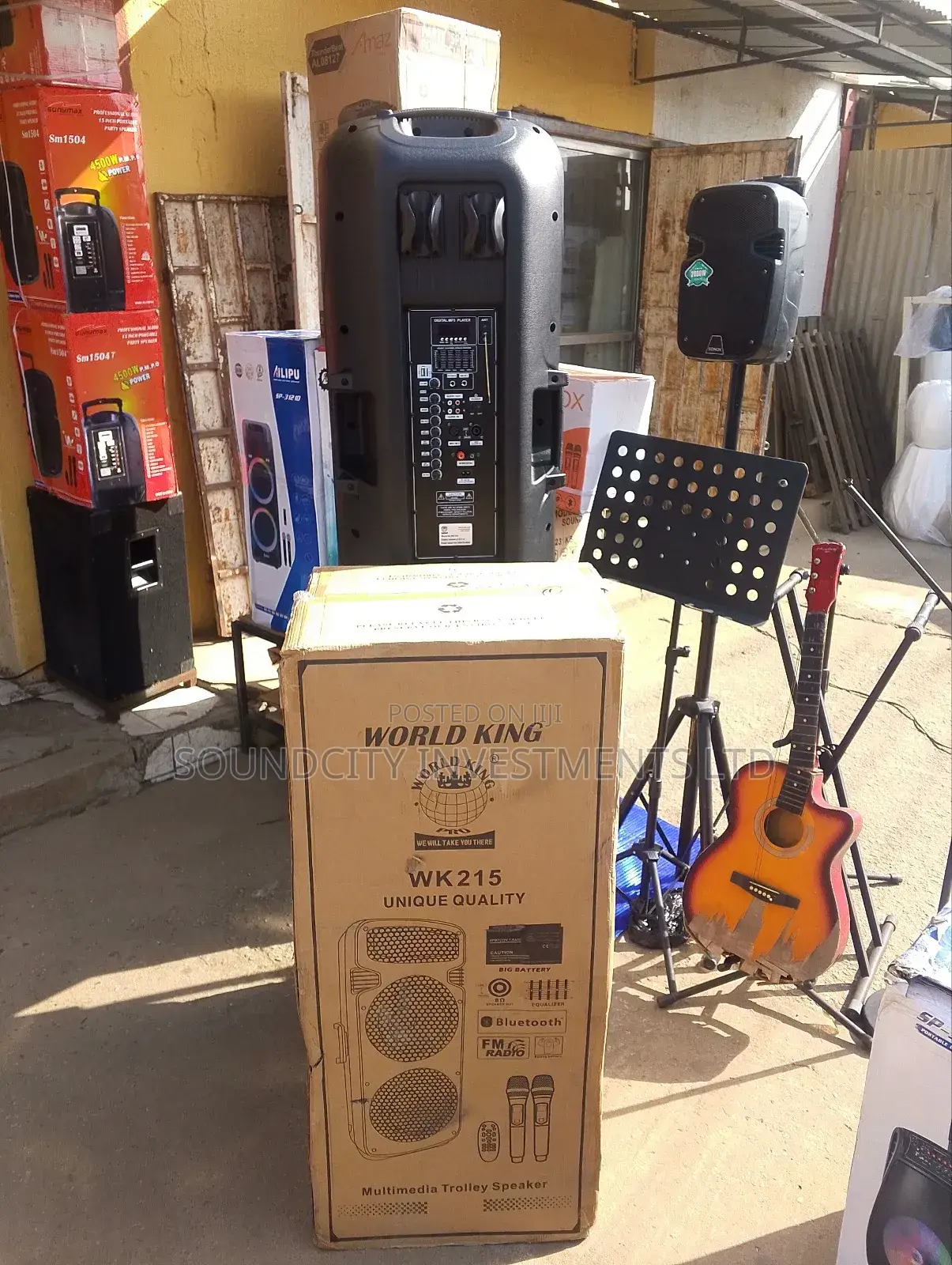 Worldking 15000w Heavy Duty Public Addressing System.