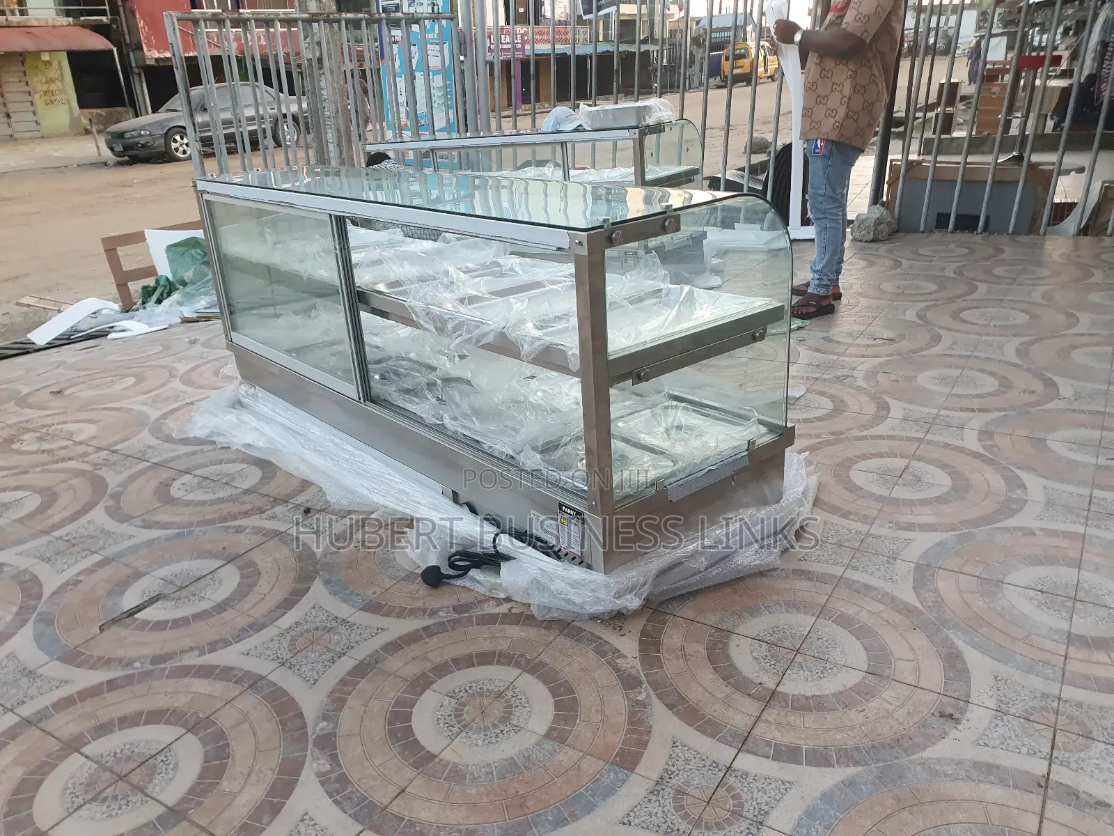 Food Warmer 12bowl Up and Down Curve Glass