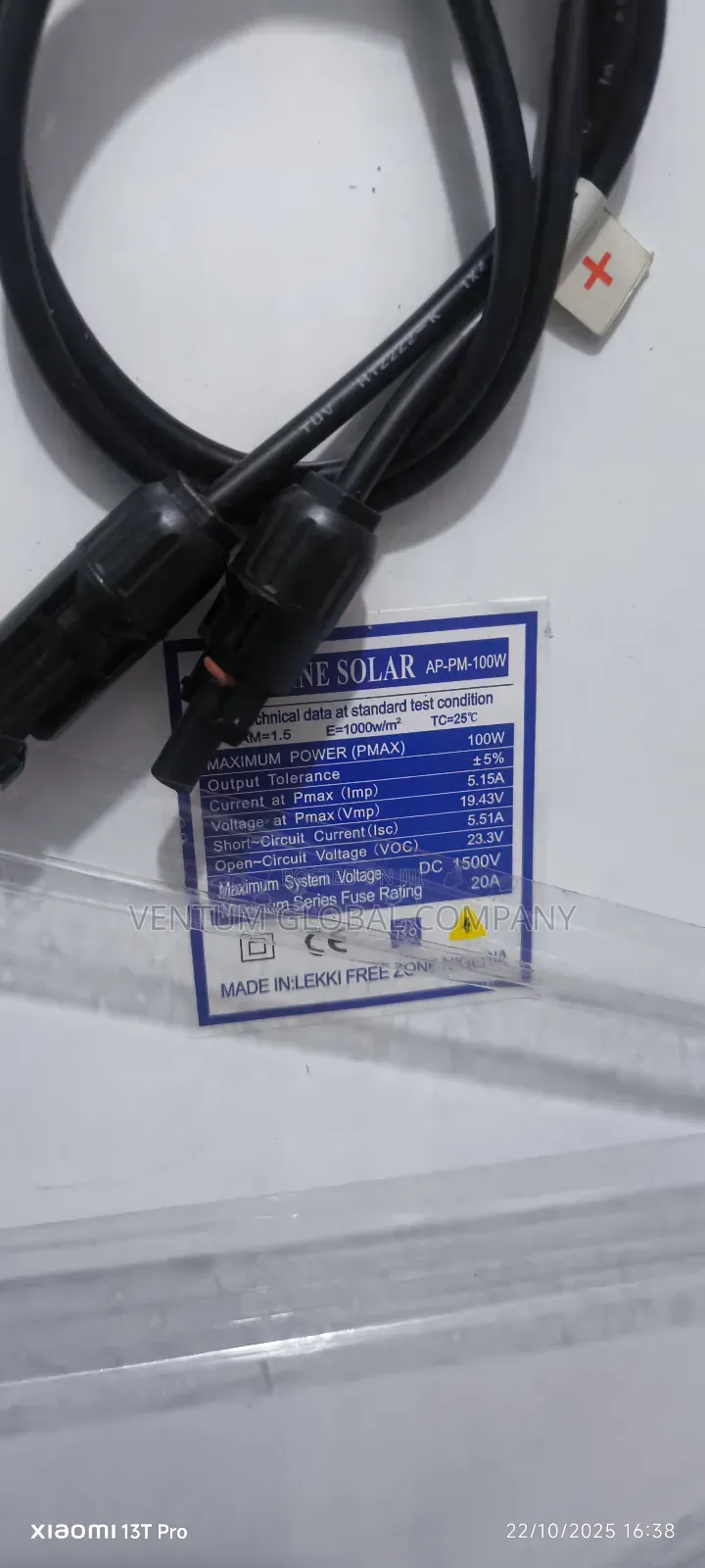 100w Solar Panel