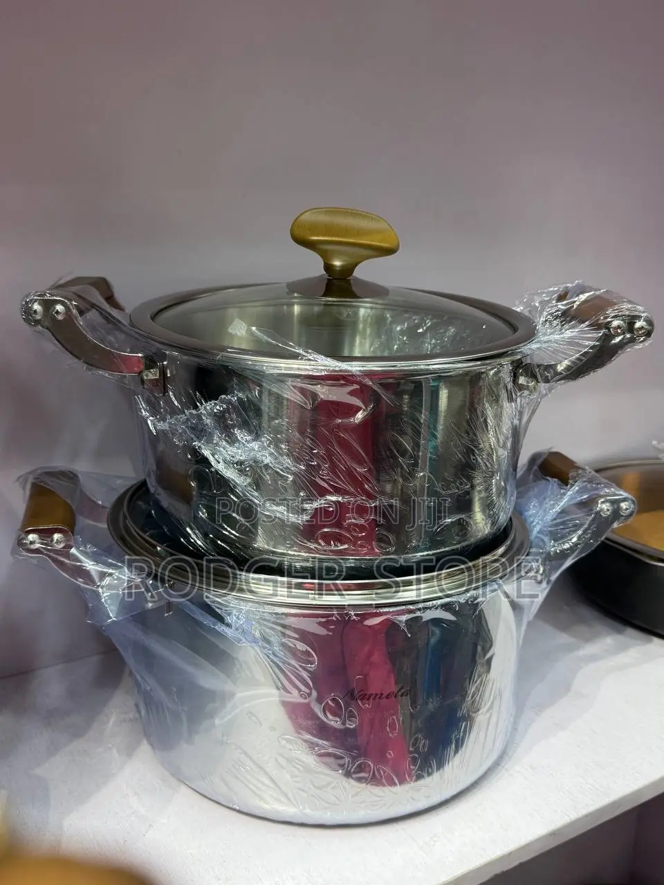 26cm and 24cm 316 Premium Quality Pure Stainless Steel Casserole Set