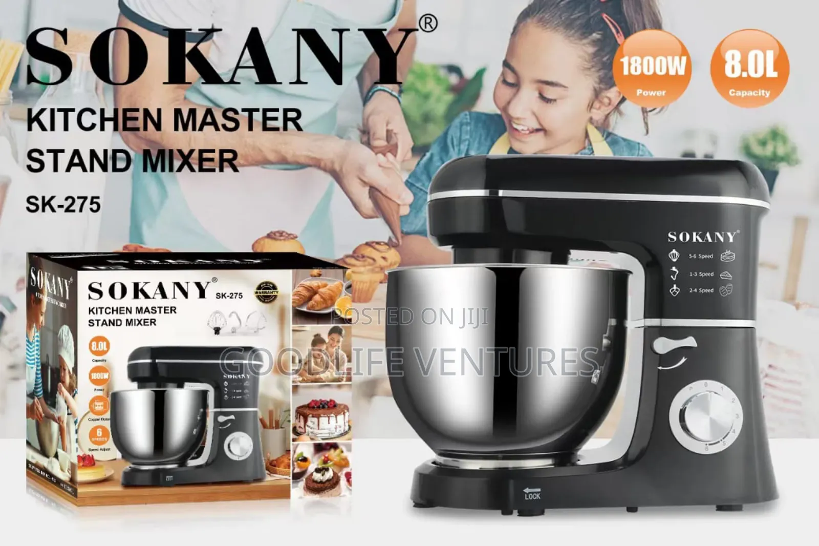 Sokany Kitchen Master And Sand Mixer