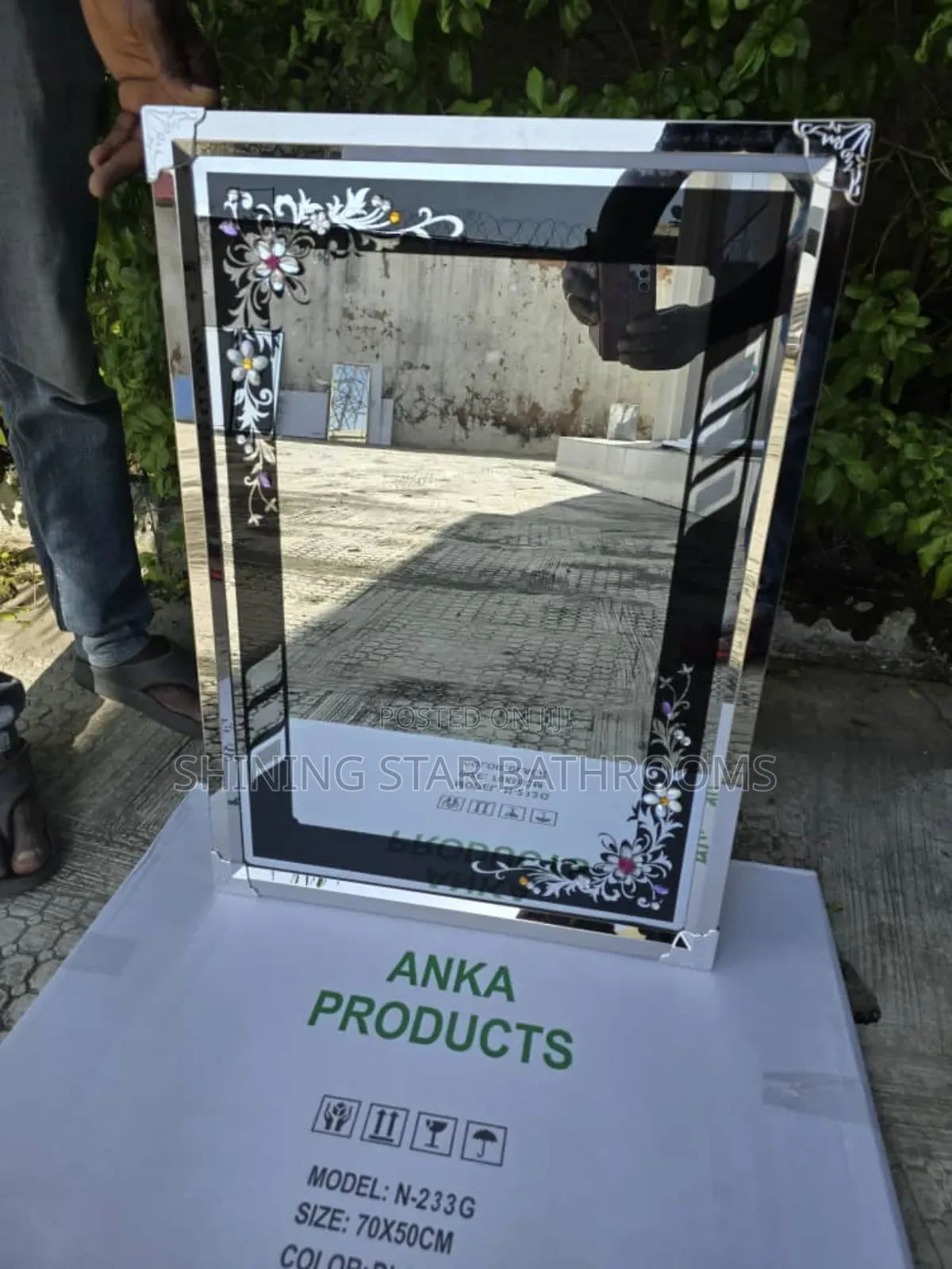 Designed Framed Mirror