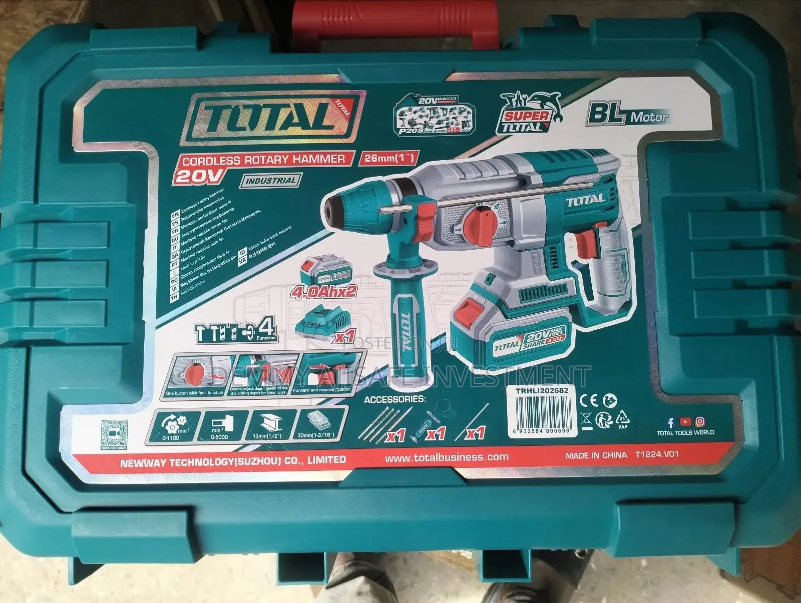 Cordless Brushless Rotary Hammer