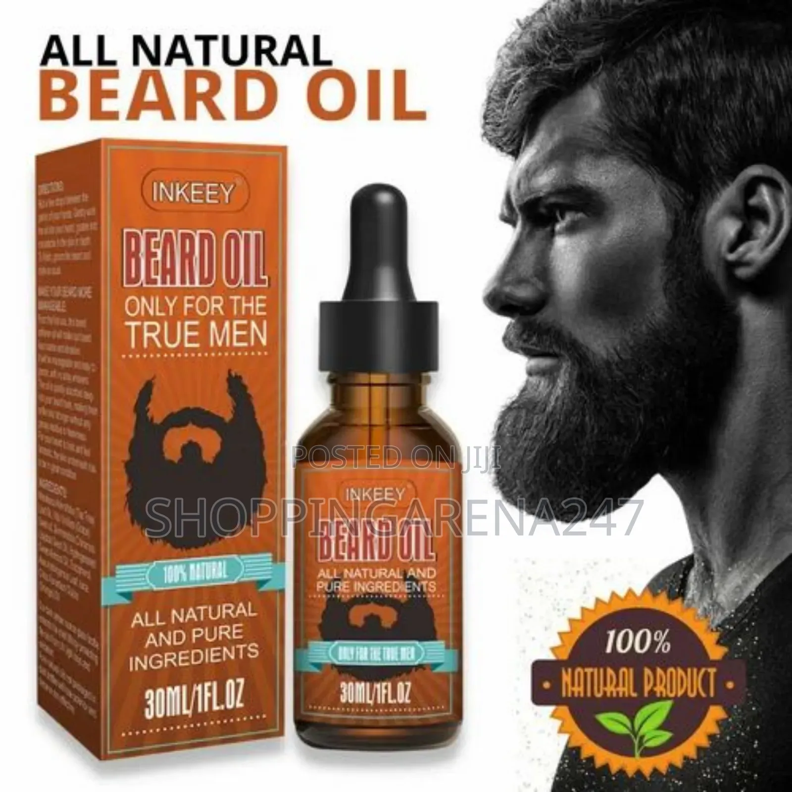Inkeey Beard Oil for True Men