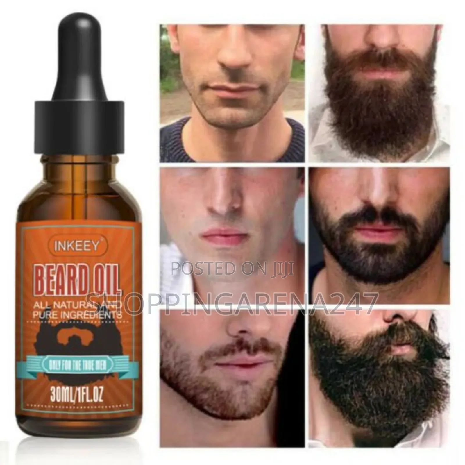Inkeey Beard Oil for True Men