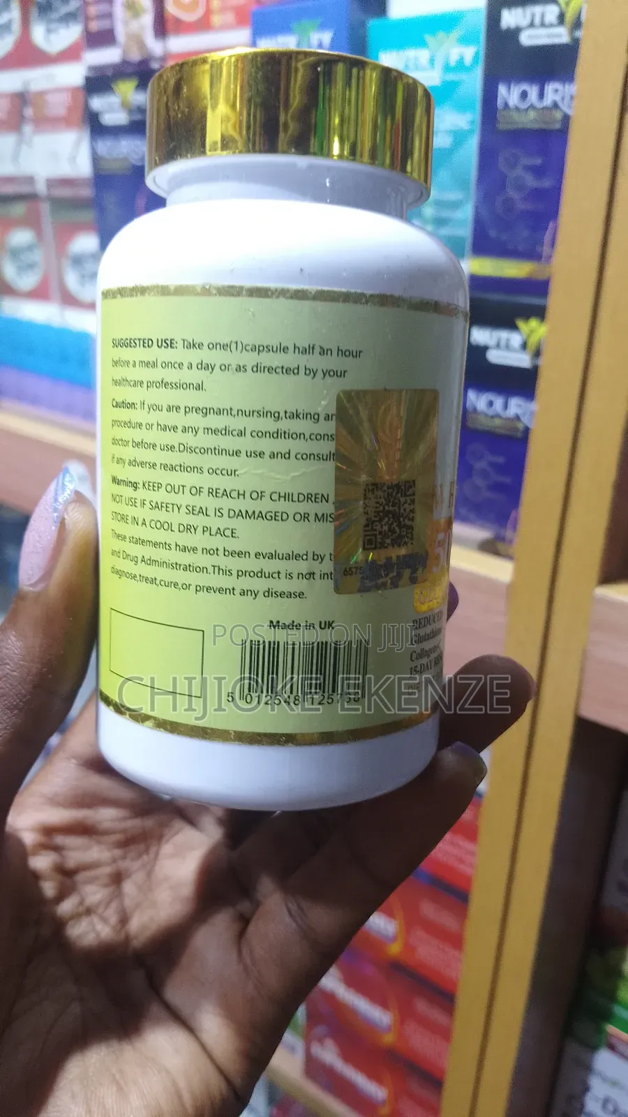 Douzi Skin Whitening 500mg Glutathione Blend