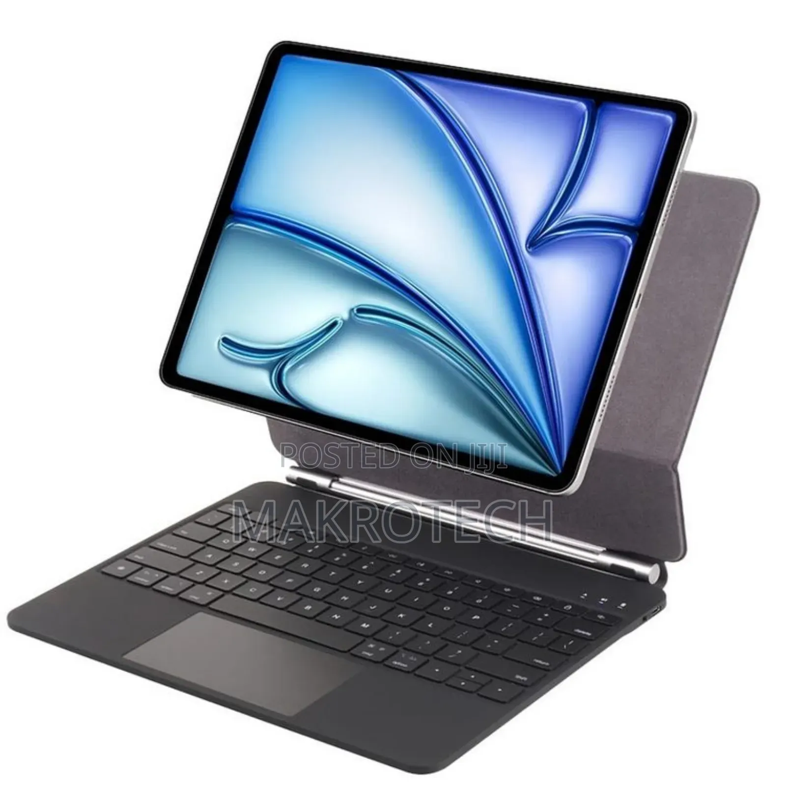 iPad Air 11 and Pro 11 Green Lion Magic Keyboard Case (2024/2025 1st-4