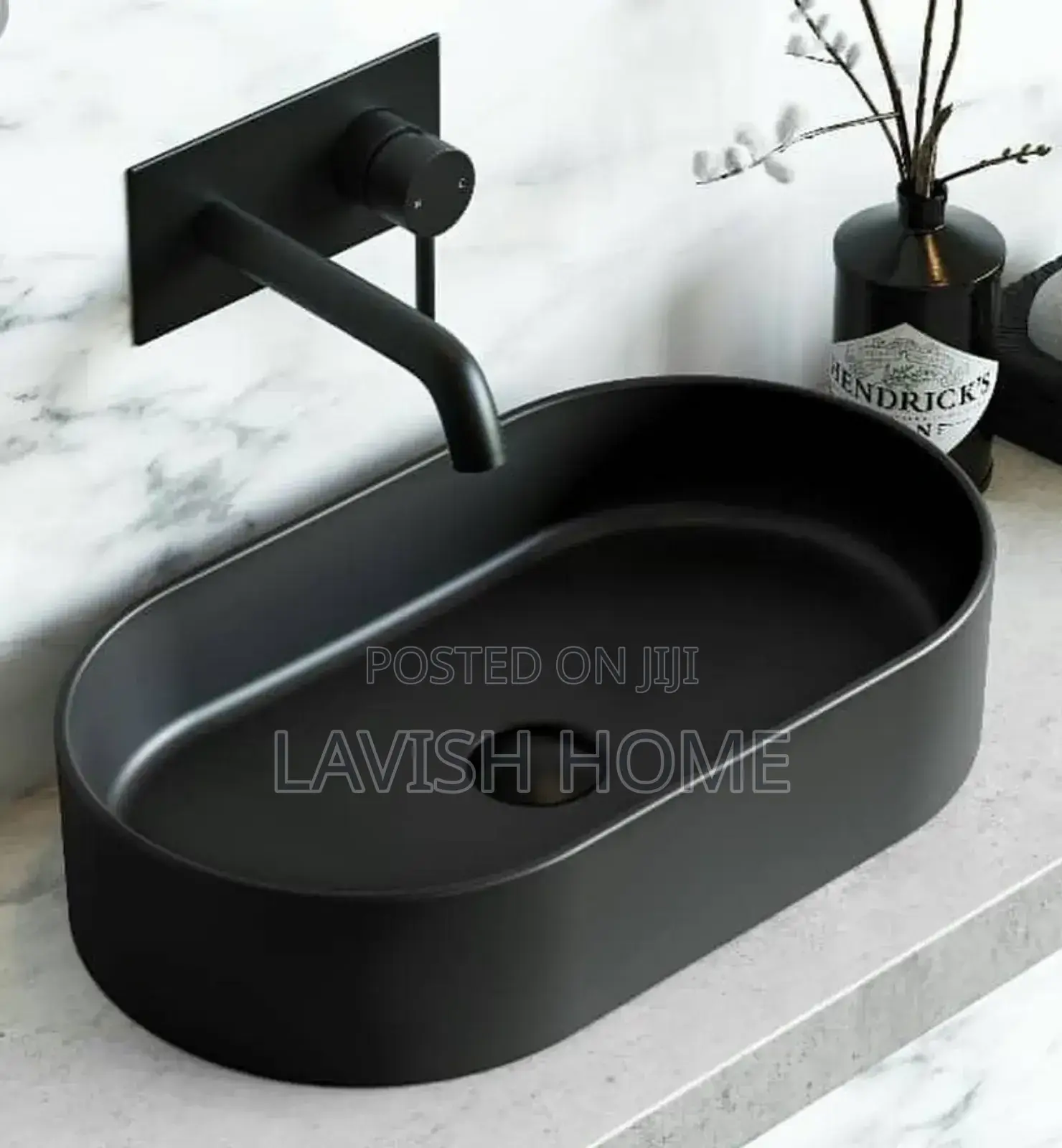 Countertop Black Basin