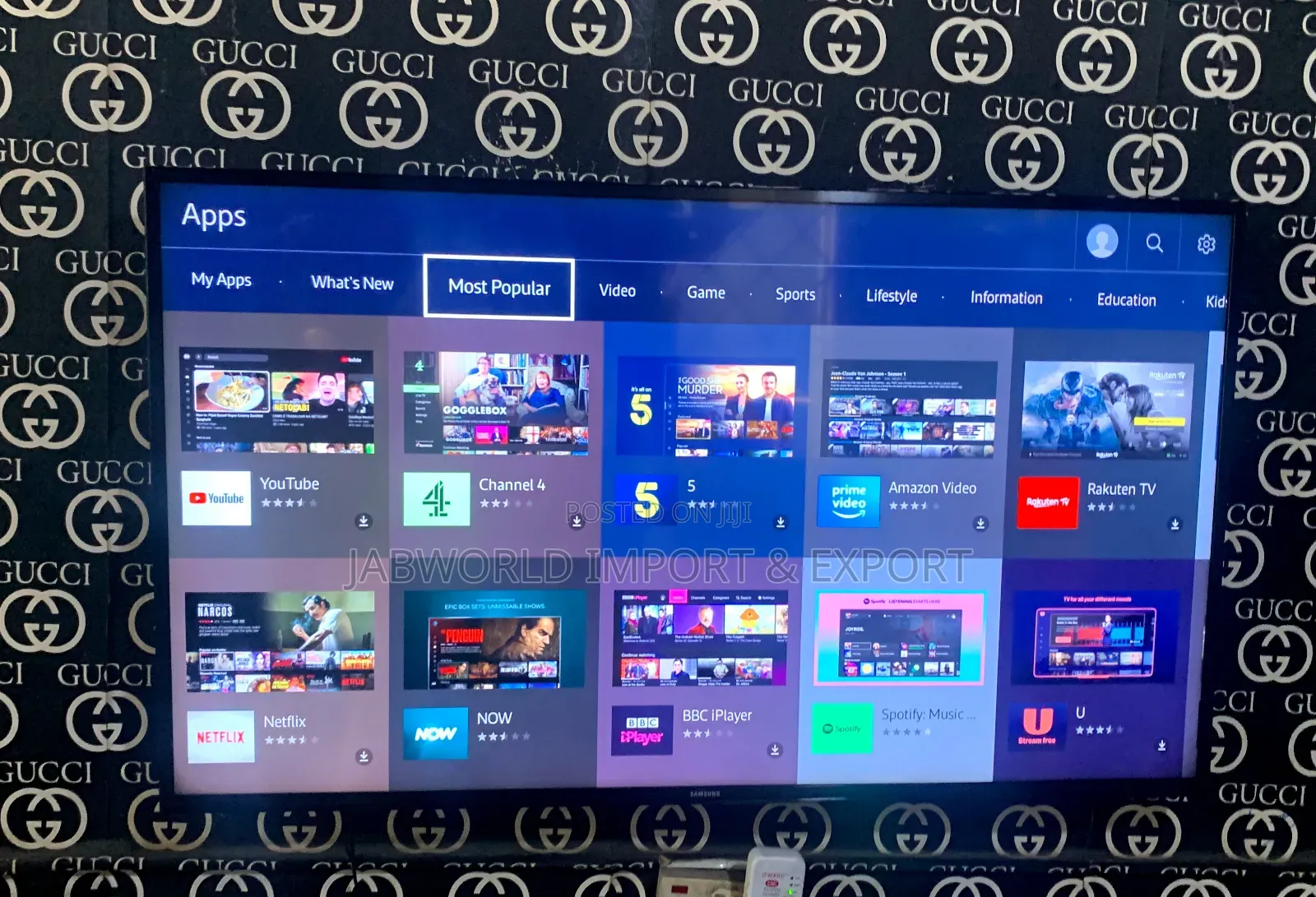 Samsung 48" Series 6 Flat Uhd Smart Tv With Freeview Hd